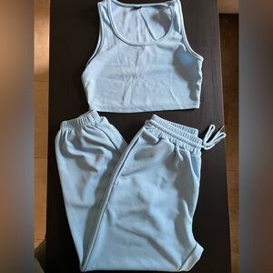 Ribbed Sweat Jogger Set